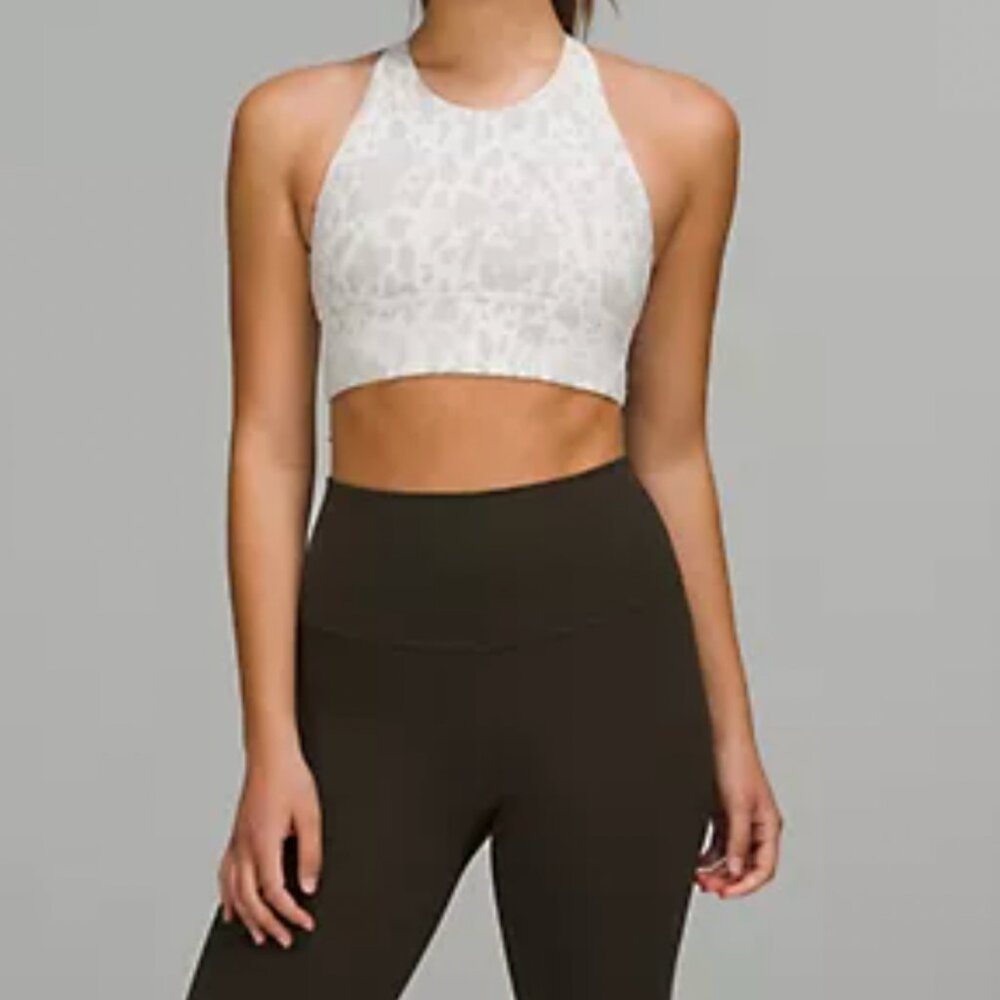 Free to Be Wild High-Neck Longline Bra